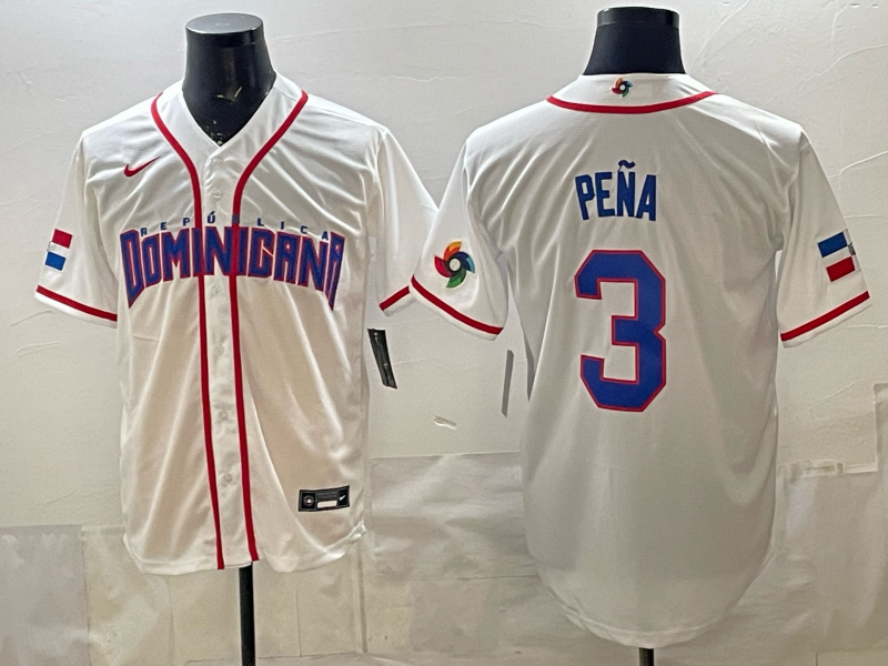 Men 2026 World cup white MLB Nike jersey 0013